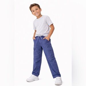 Art Class Pull on Cargo Pants Blue Size 8